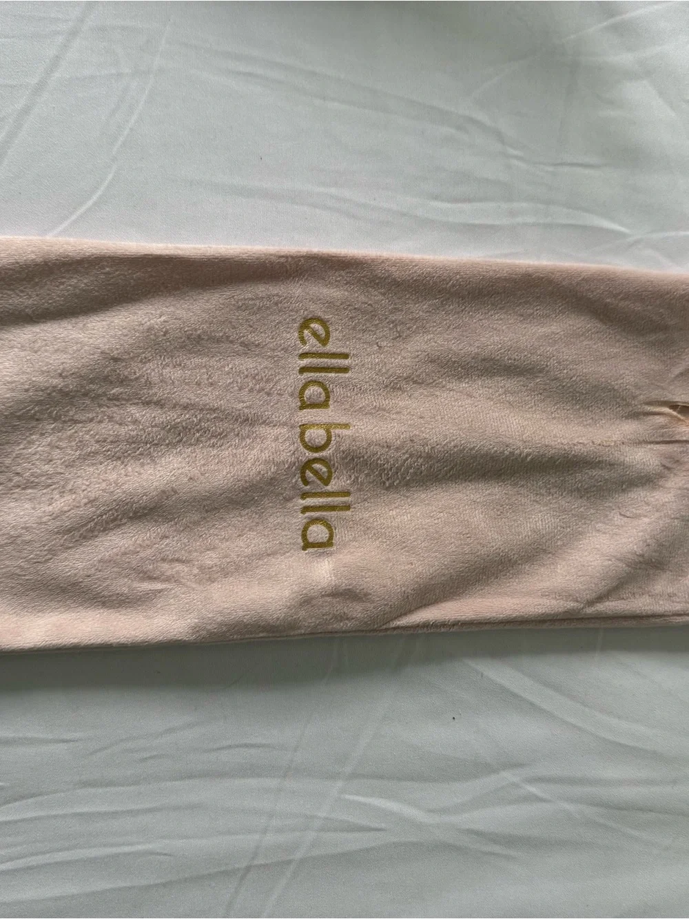 Ella Bella pink titanium flat Iron with Heat Sleeve and glove.